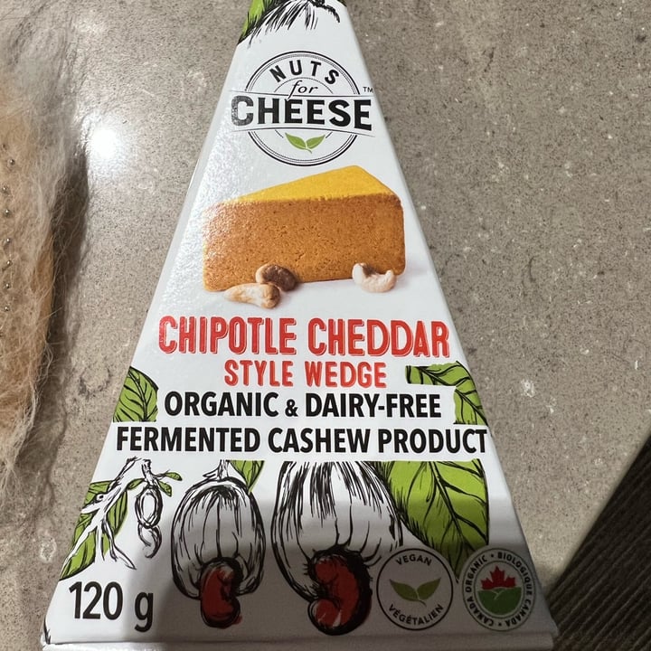 Nuts For Cheese Chipotle Cheddar Style Wedge Review abillion