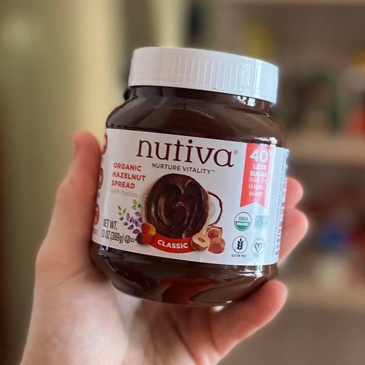 Nutiva Classic Organic Hazelnut Spread Review abillion