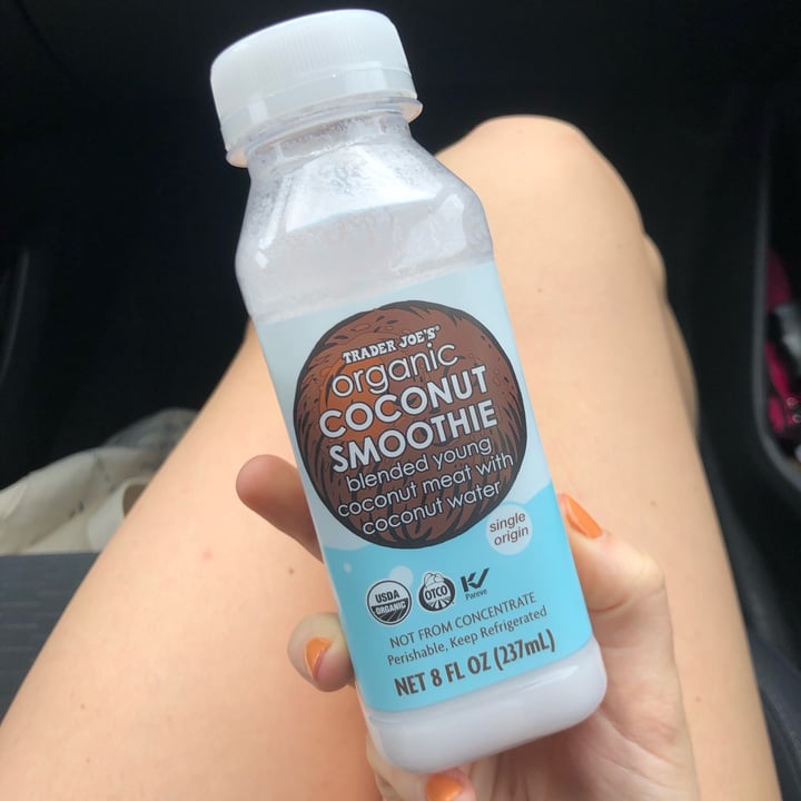 Trader Joe's Organic Coconut Smoothie Review abillion