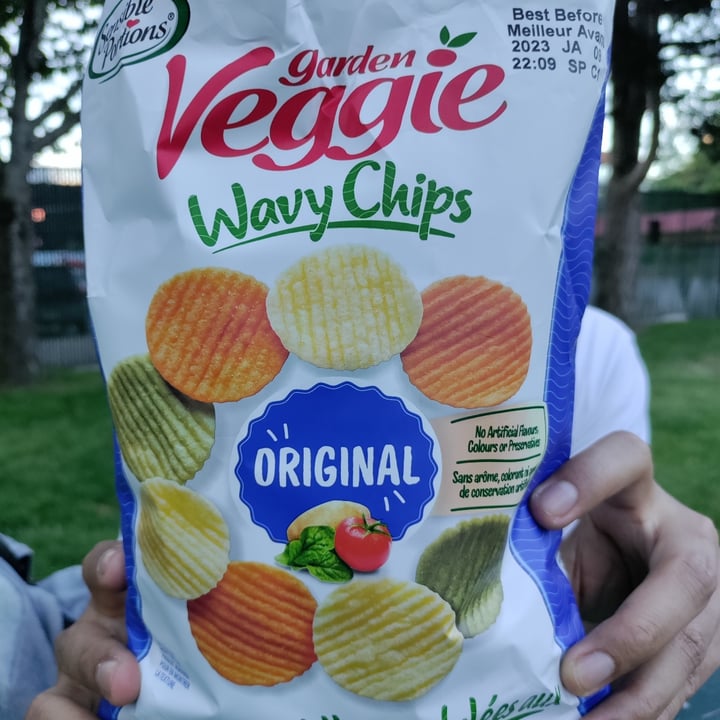 Sensible Portions® Garden Veggie Wavy Chips Original Review abillion