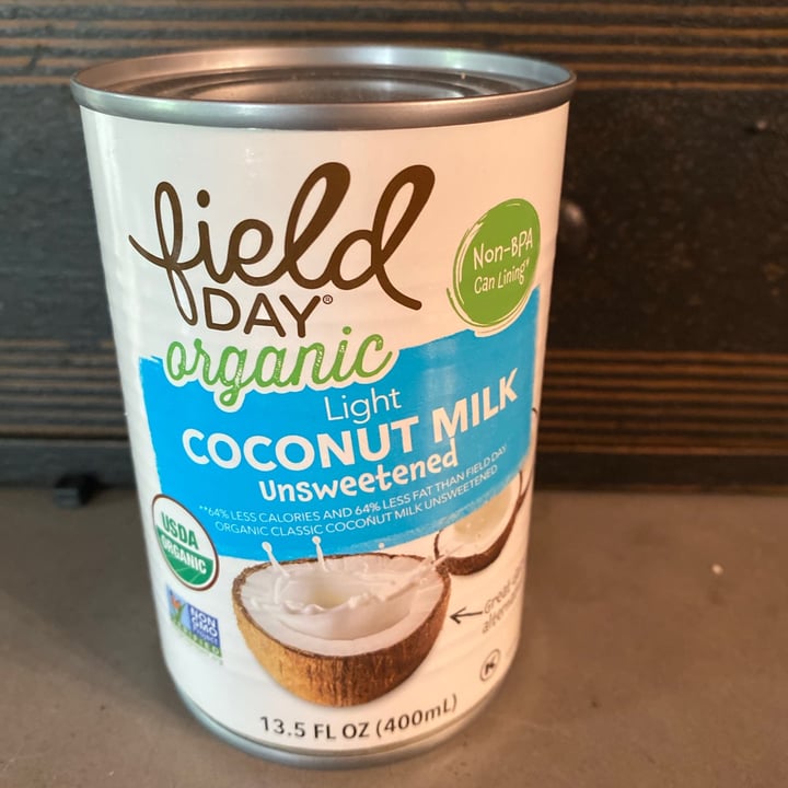 Field Day Unsweetened light coconut milk Review abillion