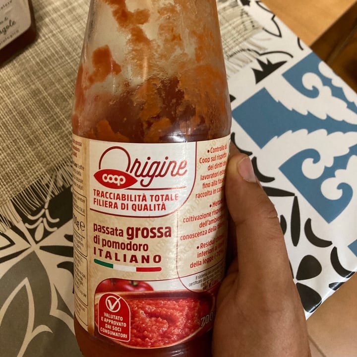 Origine Coop Passata grossa di pomodoro Review | abillion