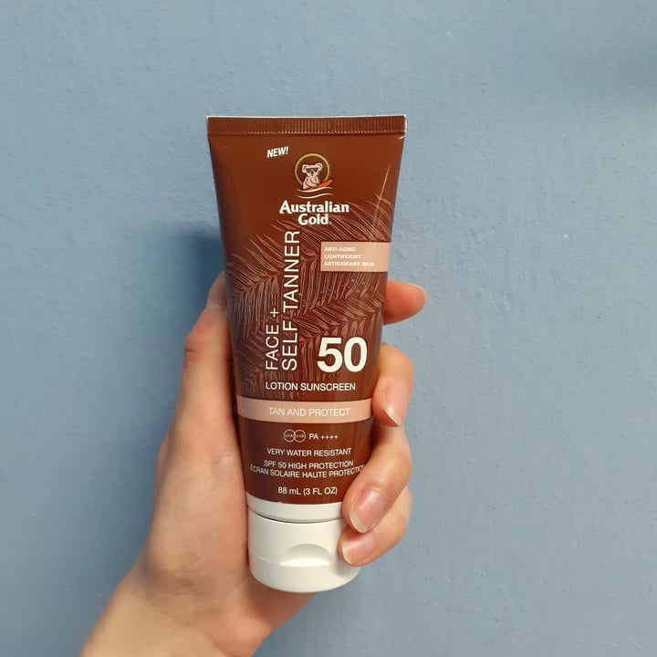 Australian Gold SPF 50 Face + Self Tanner Lotion Reviews abillion