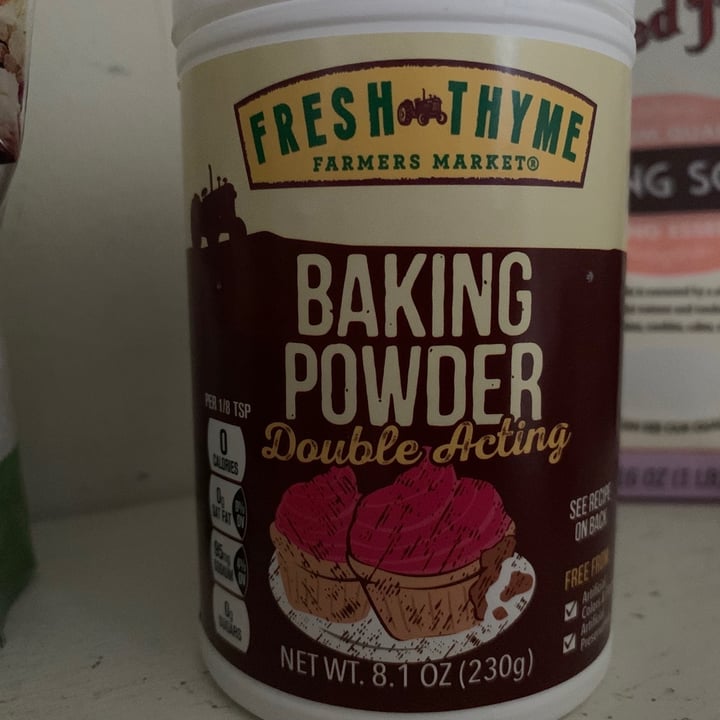 Fresh Thyme Market Baking Powder Reviews abillion