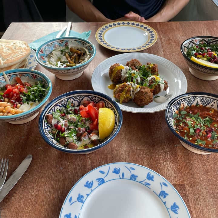 photo of Mr and Mrs Humus Vegan Mezze for two shared by @jaga94 on  25 Jul 2022 - review