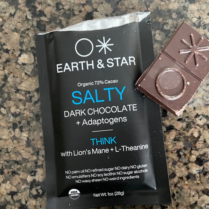 Earth & star Salty chocolate bar Reviews abillion