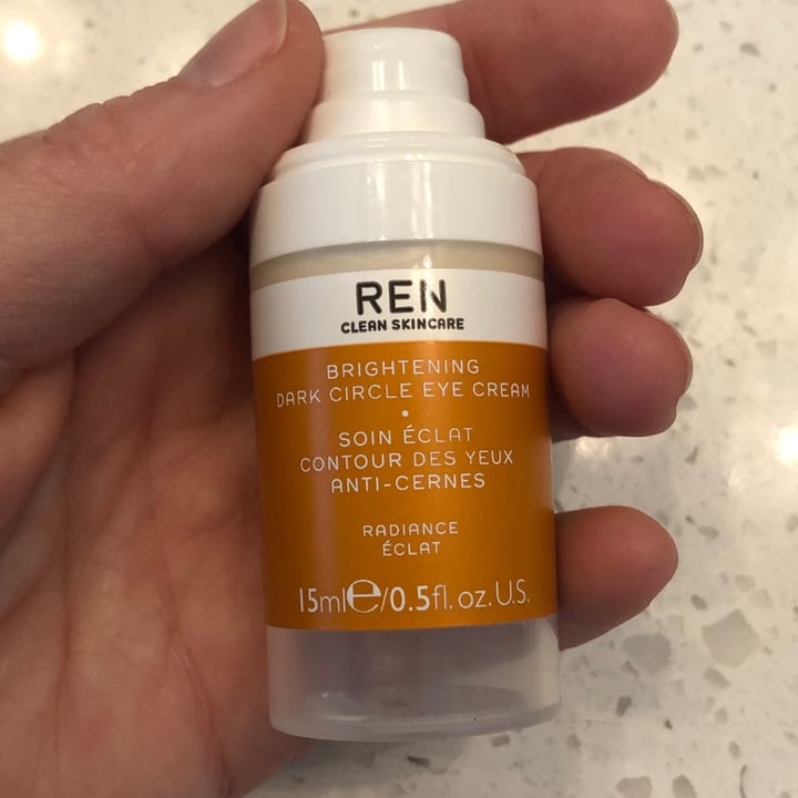 REN Clean Skincare Brightening Dark Circle Eye Cream Review abillion