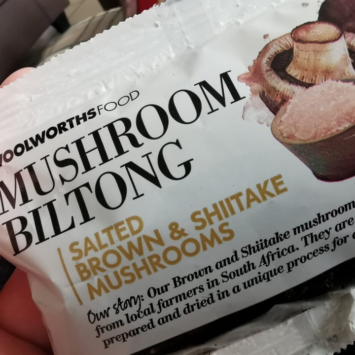 Woolworths Food Mushroom Biltong Salted Brown & Shiitake Mushrooms