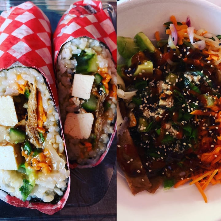 Bento Sushi Downtown, Victoria, Canada sushi burrito Review abillion