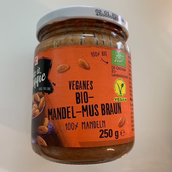 Kaufland Veganes Bio Mandel-Mus Braun Reviews | abillion