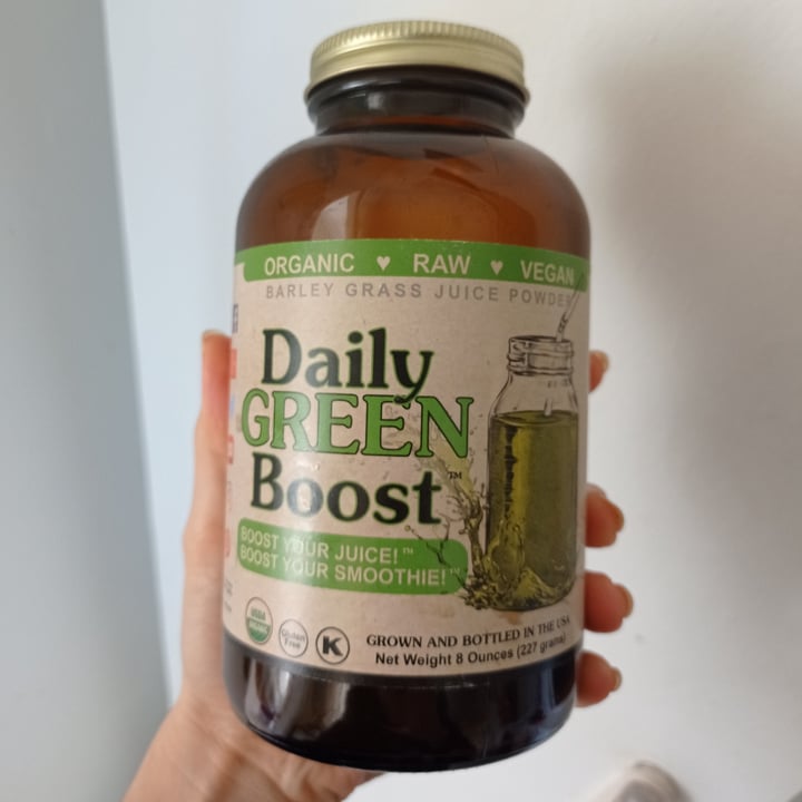 Daily Green Boost Barley Grass Juice Powder Review abillion