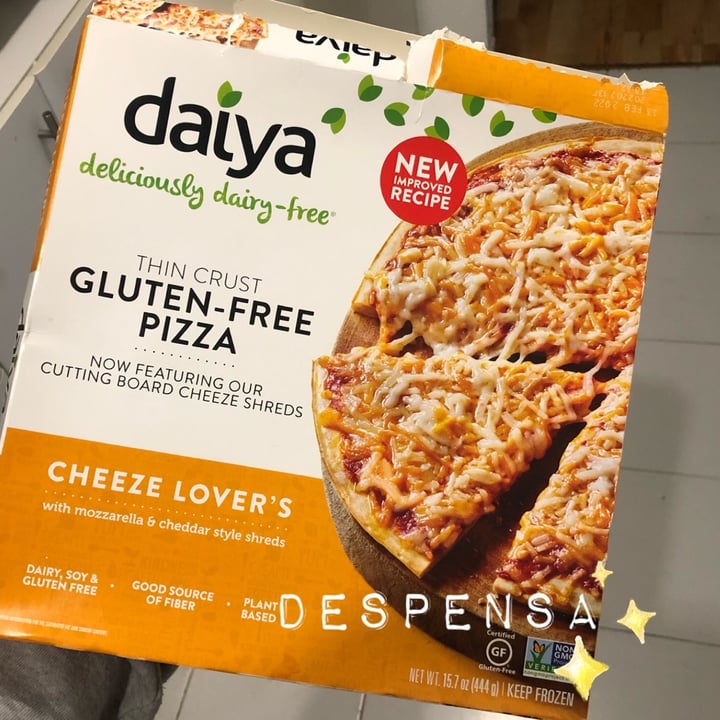 photo of Daiya Cheese lovers Pizza shared by @sunshinenz on  01 Aug 2021 - review