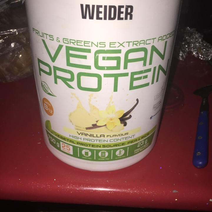 review photo of Weider Proteína dd guisante en polvo sabor manzana shared by @annettesamy on 25 Sep 2021 - review
