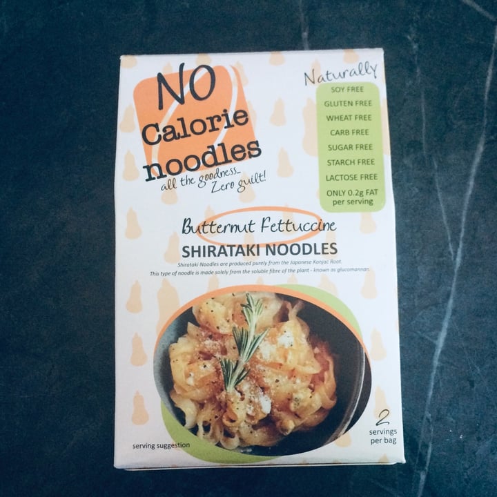 No calorie noodles Butternut Fettuccine Shiratake Noodles Review abillion