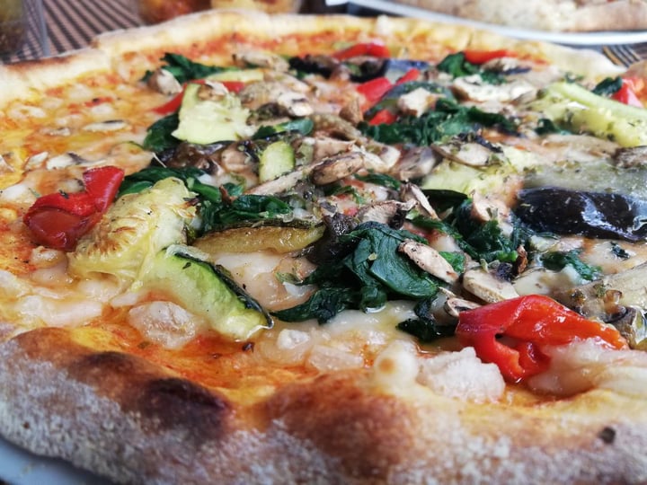 photo of Pizza Paco S L Pizza vegetal (vegana) shared by @elenatova on  15 Jul 2019 - review