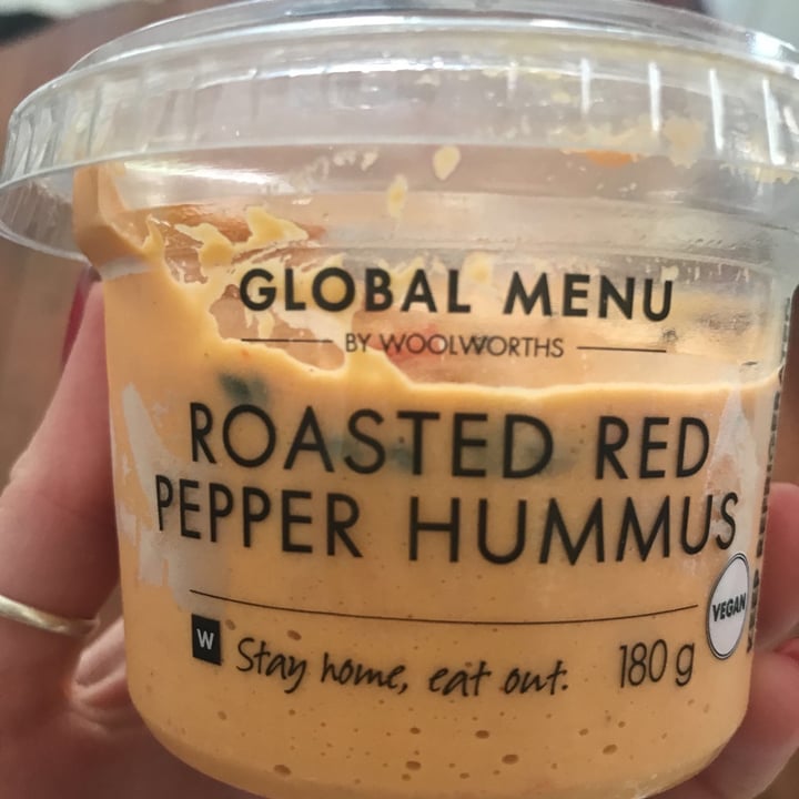 Woolworths Food Roasted red pepper hummus Review abillion