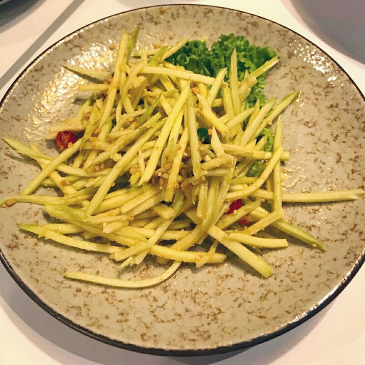 ThaiExpress Plaza Singapura Museum, Singapore Vegetarian Green Mango Salad Review abillion