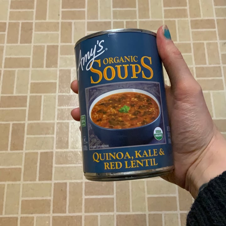 Amy’s Amy’s Quinoa, Kale and Red Lentil Soup Review abillion
