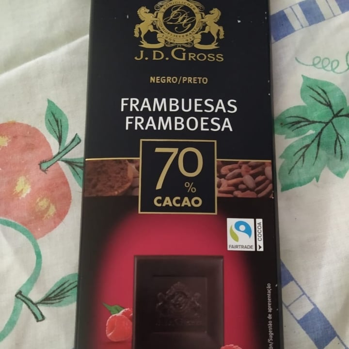 J. D. Gross Chocolate con Frambuesa 70 Review abillion