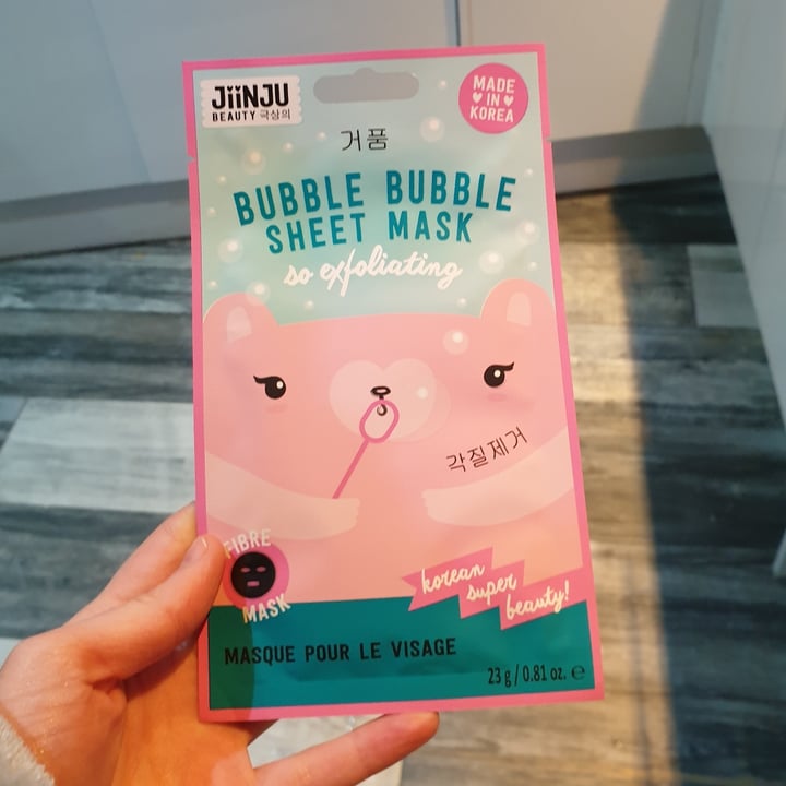 Jiinju Beauty Bubble Bubble Sheet Mask Review abillion