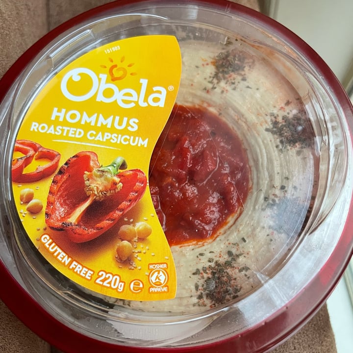 Obela Roasted Capsicum Hummus Reviews abillion