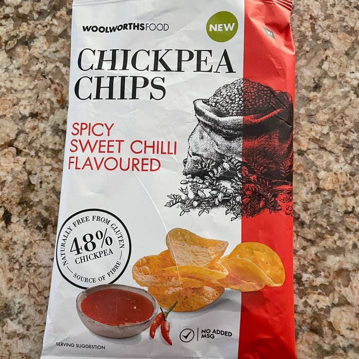 Woolworths Food Spicy Sweet Chilli Flavoured Chickpea Chips Review