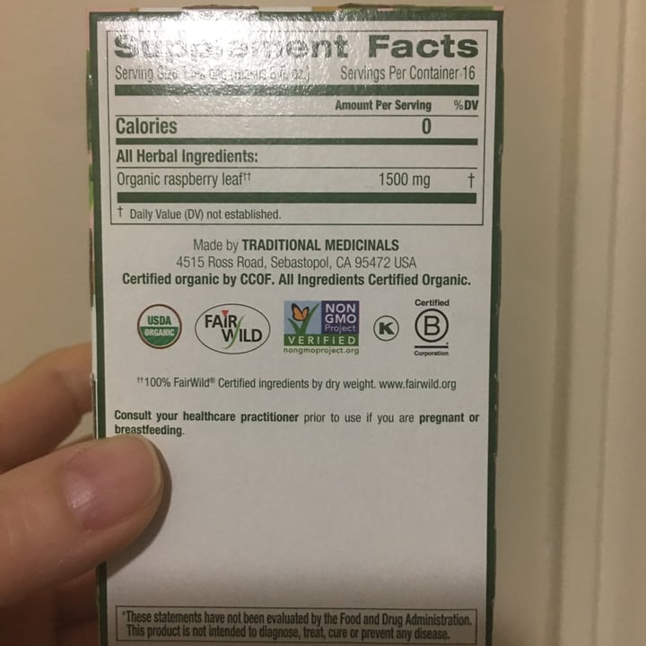 Treditional medicine Raspberry leaf Reviews abillion