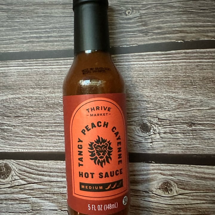 Thrive Market Tangy Peach Cayenne Hot Sauce Review abillion