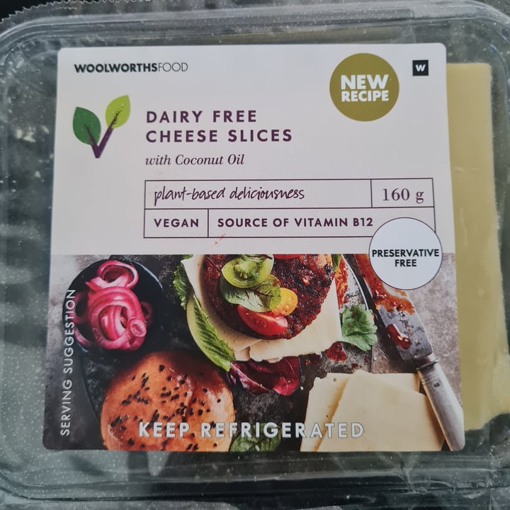 Woolworths Food Dairy Free Cheese Slices Review abillion