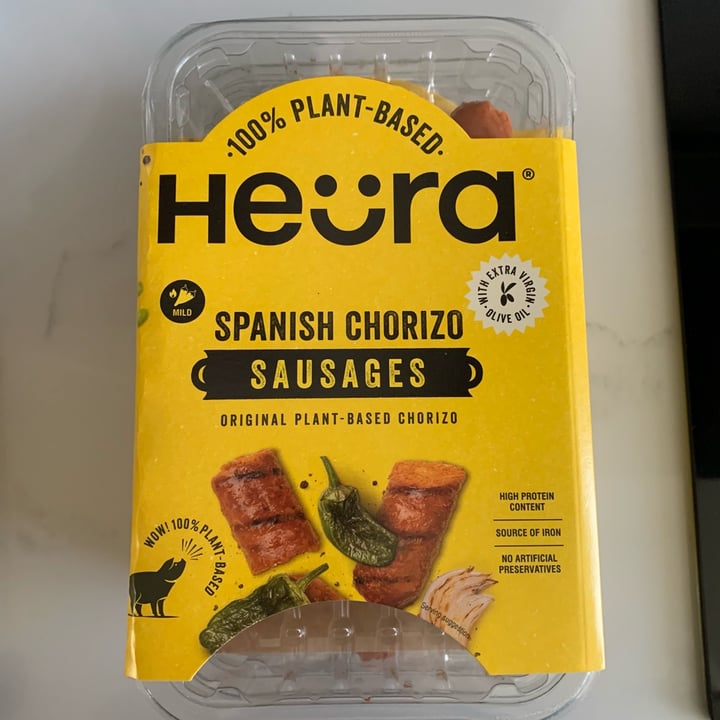Heura Foods Spanish chorizo sausages Review abillion