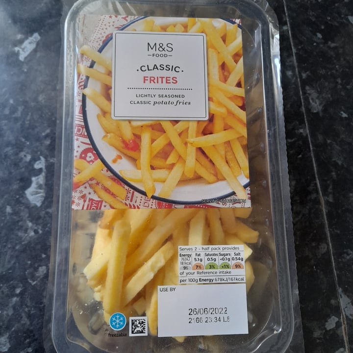 M and S food classic frites Review abillion