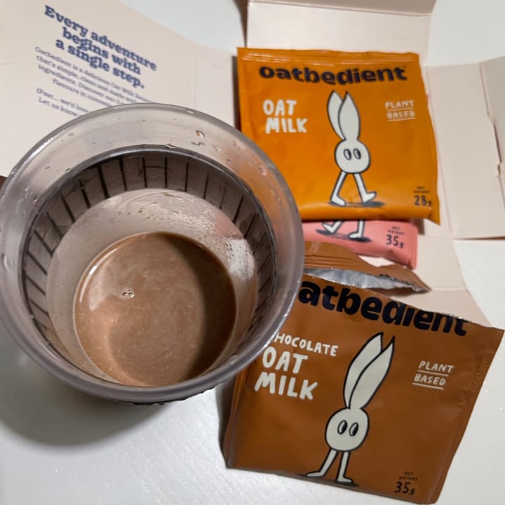 Oatbedient Chocolate Oat Milk Powder Reviews abillion