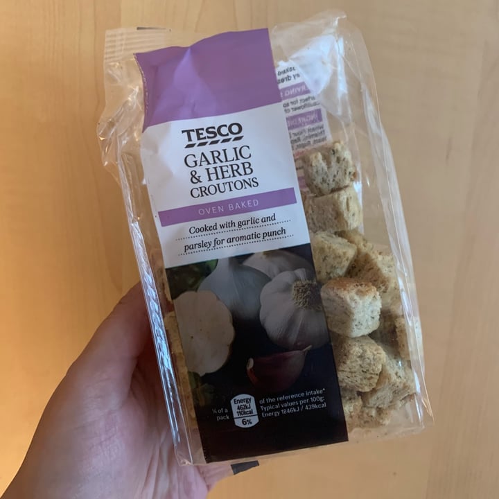 Tesco Garlic and herb Review abillion