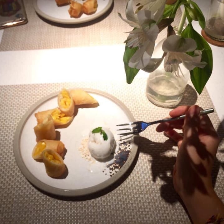 Be An Bistro Saigon Vietnam Jackfruit Spring Roll And Coconut Ice Cream Review abillion