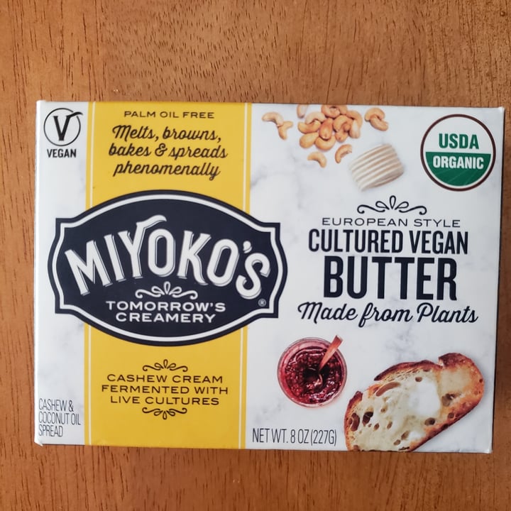 review photo of Miyoko's Creamery European Style Cultured Vegan Butter Hint of Sea Salt shared by @teregami on 18 Aug 2020 - review