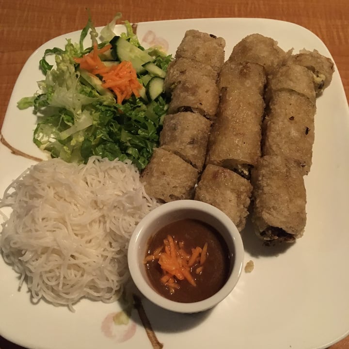 Saigon Kitchen Nanaimo, Canada Vegetarian Spring Rolls Review abillion