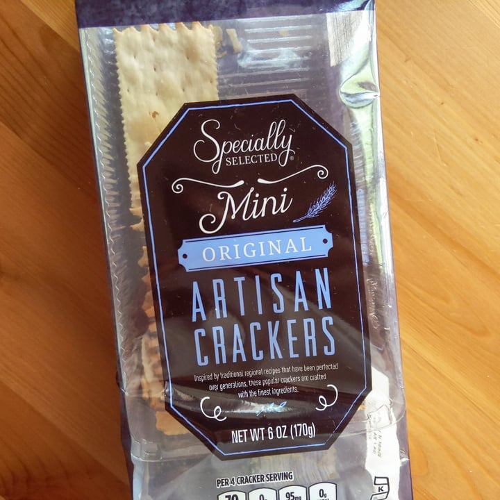 ALDI Specially Selected Mini Original Artisan Crackers Review abillion