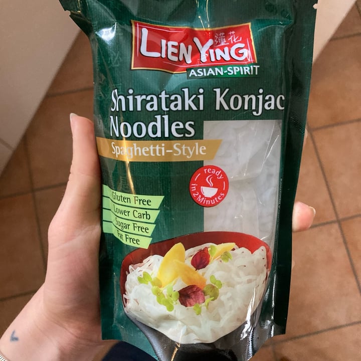 Lien Ying Shirataki Konjac Noodles Review abillion