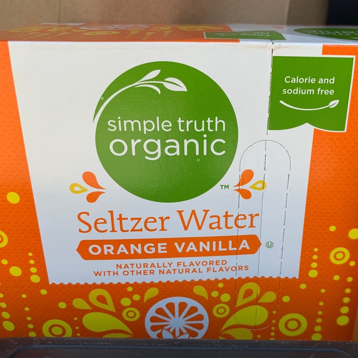 Simple Truth Seltzer Water Orange Vanilla Reviews abillion