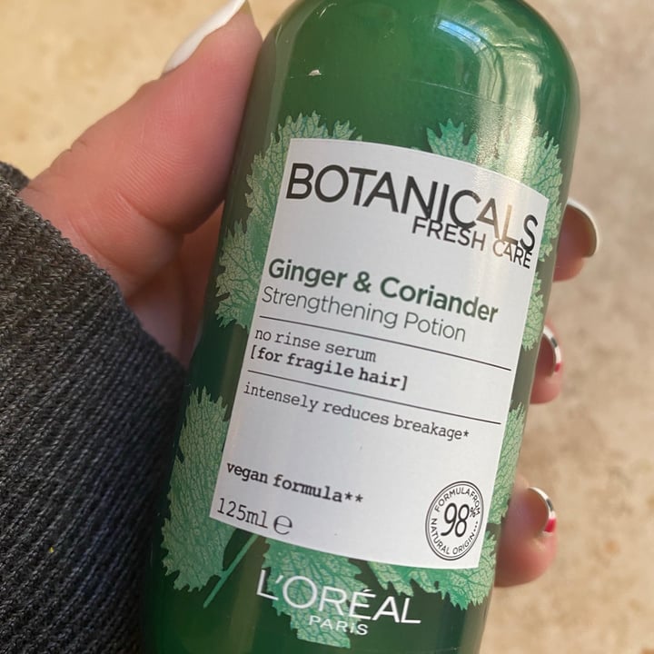 L’Oréal PARiS Botanicals fresh care ginger & coriander strengthening ...