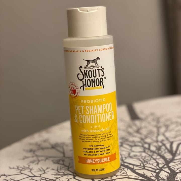 Skout's Honor Probiotic Pet Shampoo and Conditioner Reviews abillion