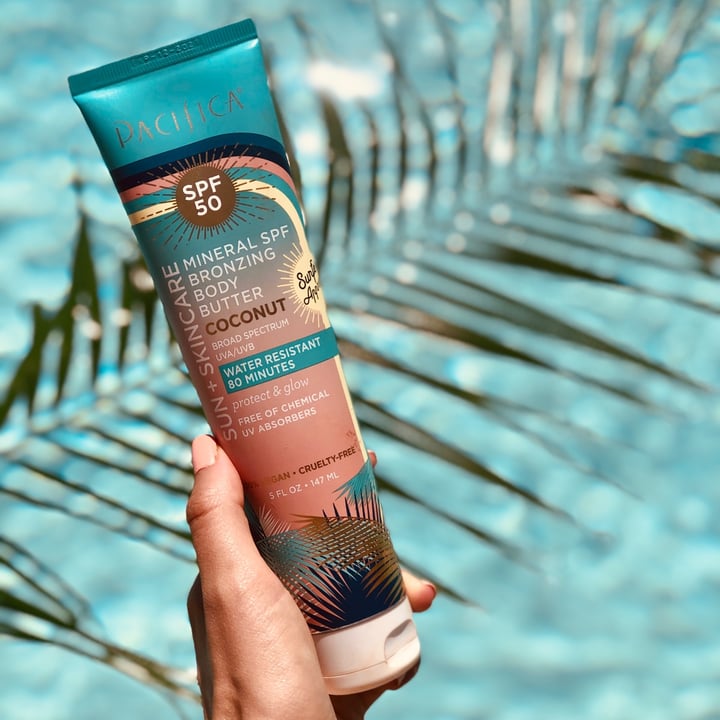 Pacifica Sun + Skincare Mineral SPF Bronzing Body Butter Coconut