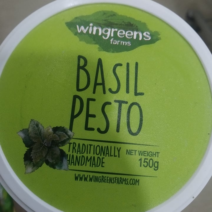 Wingreens farms Basil Pesto Review abillion