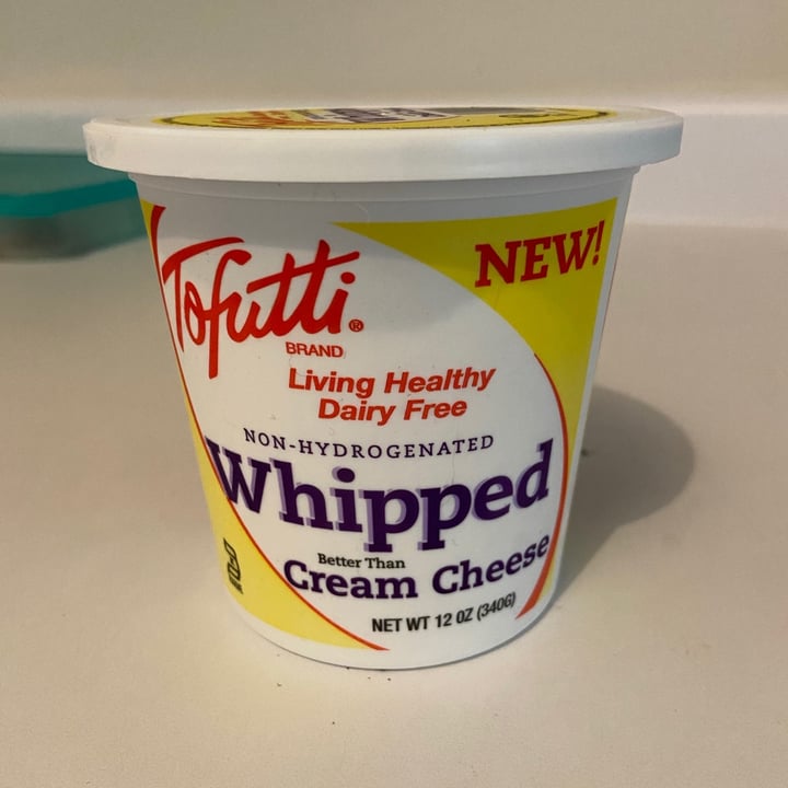 Tofutti Dairy free cream cheese whipped Review abillion
