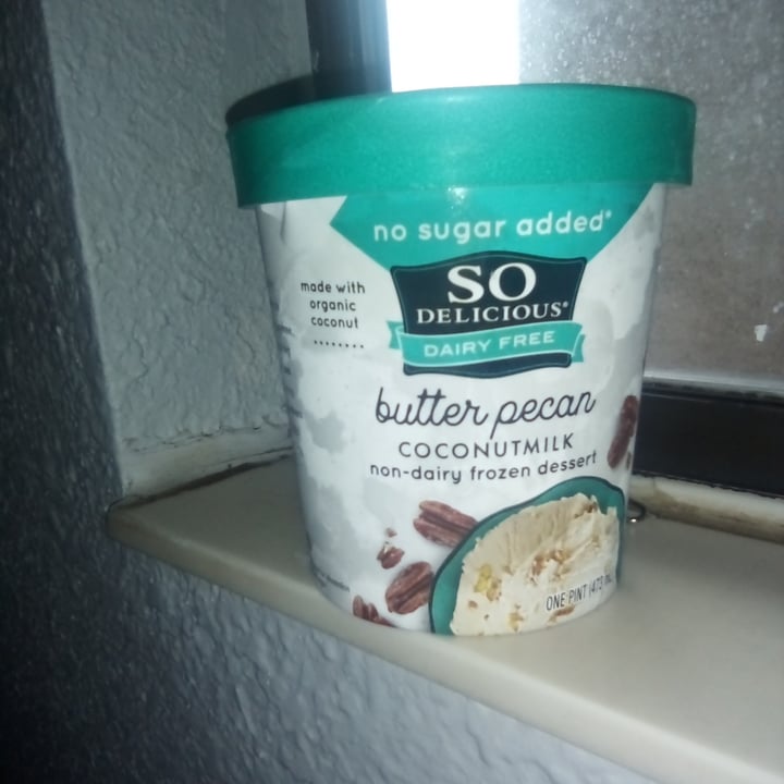 So Delicious Dairy Free Butter Pecan Icecream Review abillion