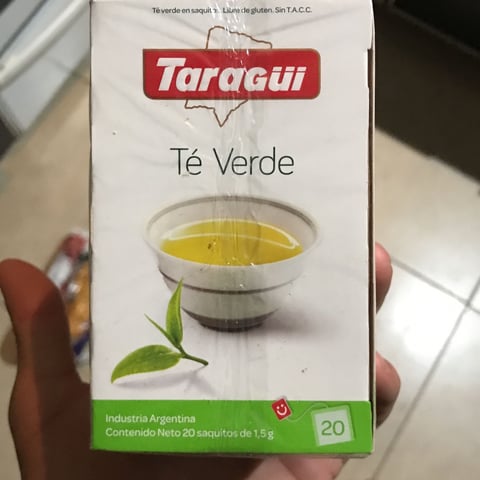 Taragüi, Te Verde, tea, beverages, food, review