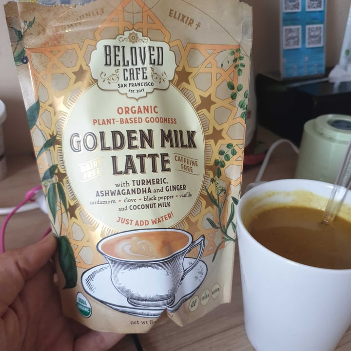 Beloved Cafe Golden Milk Latte Review abillion