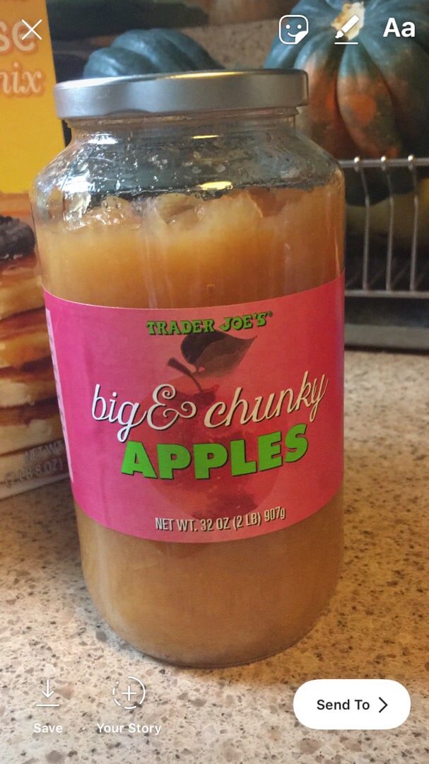 Trader Joe's Trader Joe’s Big & Chunky Apples Applesauce Review abillion