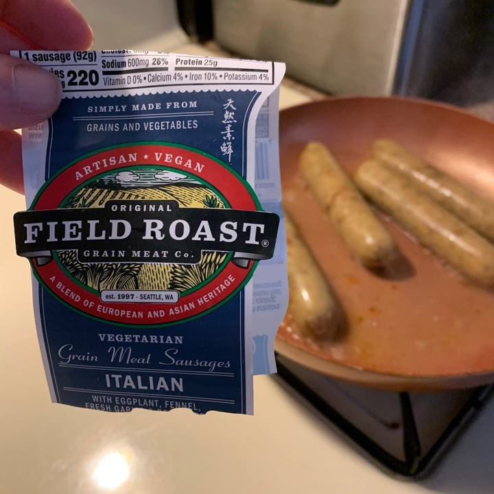 Field Roast Italian Sausage Review abillion