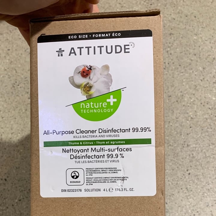 ATTITUDE All purpose cleaner Review abillion
